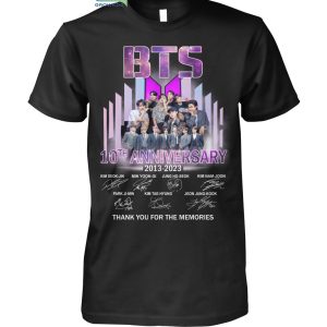 BTS 10th Anniversary 2013 2023 T Shirt
