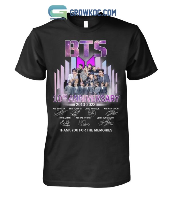 BTS 10th Anniversary 2013 2023 T Shirt