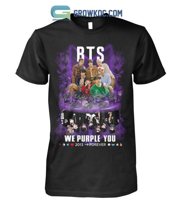 BTS We Purple You 2013 Forever T Shirt