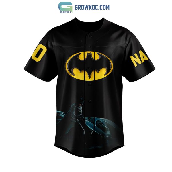 Batman DC Marvel Studios Personalized Baseball Jersey