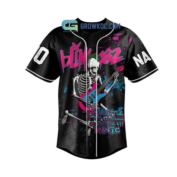 Blink 182 My Friends Say I Should Act My Age Personalized Baseball Jersey