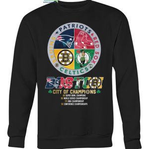 Boston City Of Champions Patriot Red Sox Celtics And Bruins T Shirt -  Growkoc