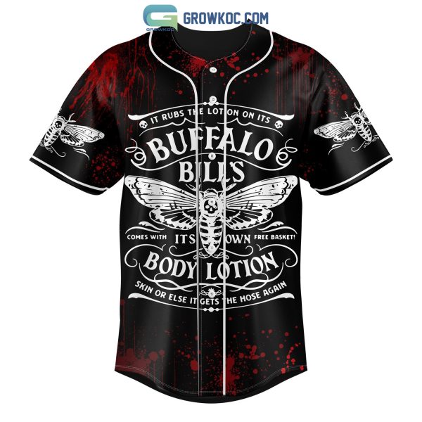 Buffalo Bills It Rubs The Lotion On Its Personalized Baseball Jersey
