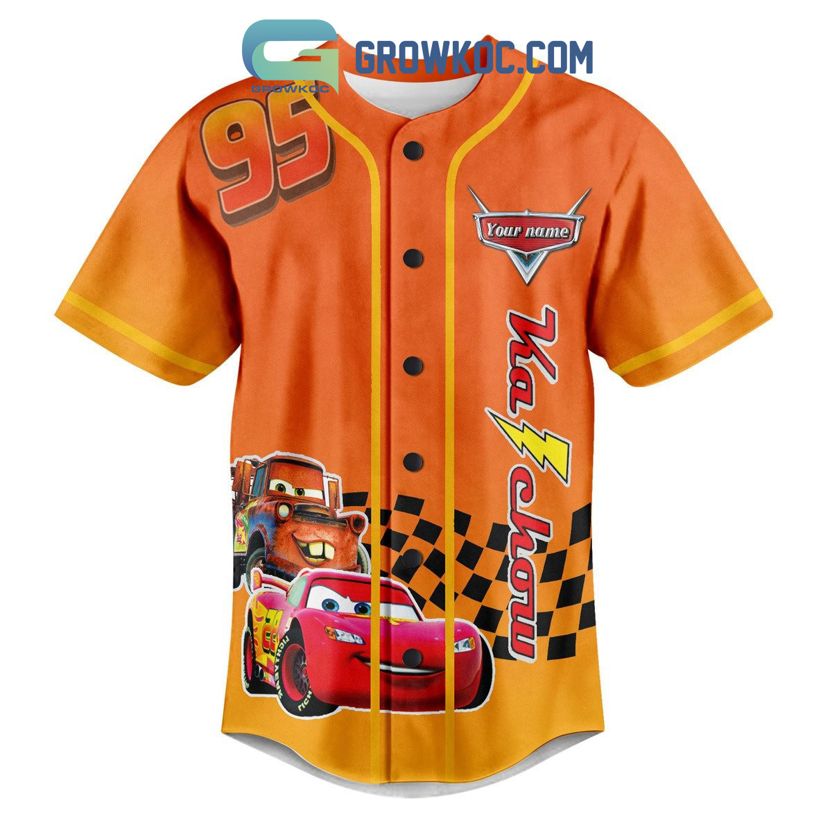 Personalize Cars Hudson Hornet Piston Cup Champion Custom Baseball Jersey  Shirt - Lelemoon