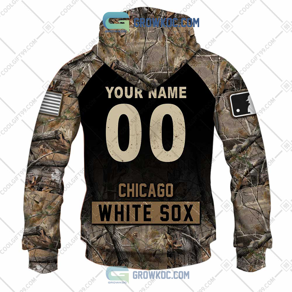 Chicago White Sox MLB Personalized Hunting Camouflage Hoodie T Shirt