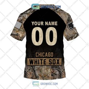 Chicago White Sox MLB Personalized Hunting Camouflage Hoodie T