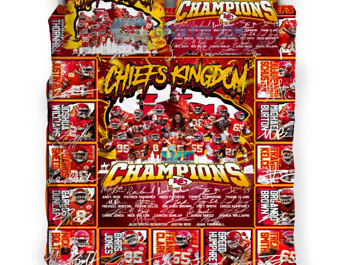 Kansas City Chiefs 2022 NFL Champions Shirt - Trends Bedding