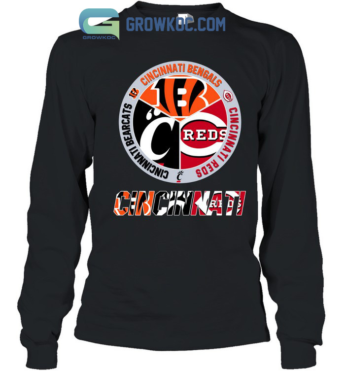 Cincinnati Bengals Reds Bearcats City Of Champions T Shirt