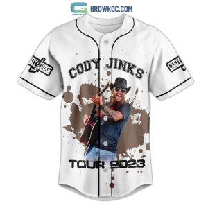 Cody Jinks Tour 2023 Baseball Jersey