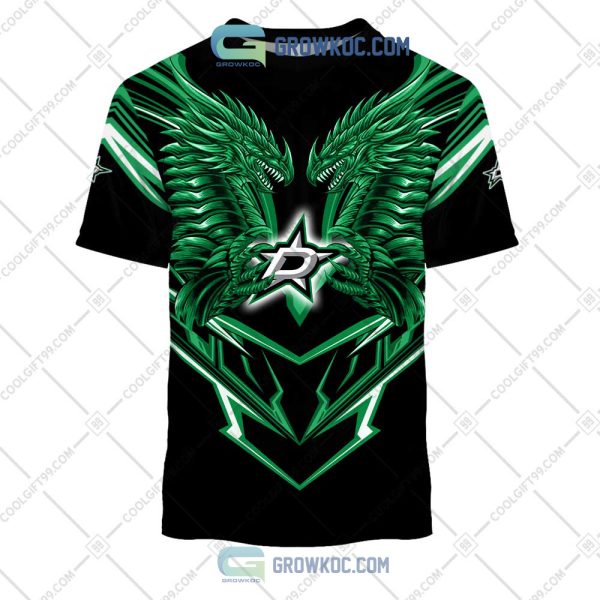 Dallas Stars NHL Personalized Dragon Hoodie T Shirt