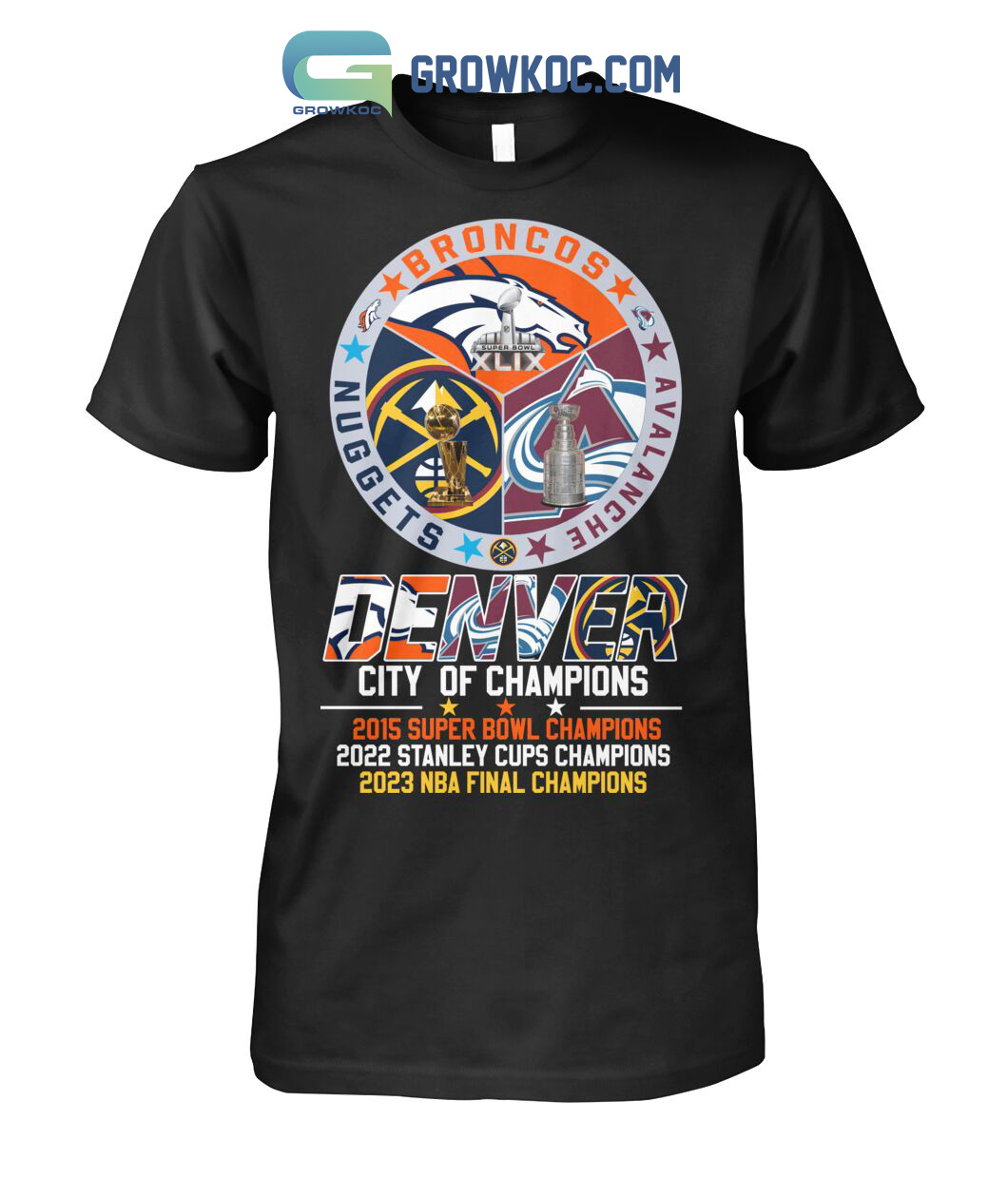 Denver Nuggets Avalanche Champions 2022 2023 Colorado we are the Champions  t-shirt by To-Tee Clothing - Issuu
