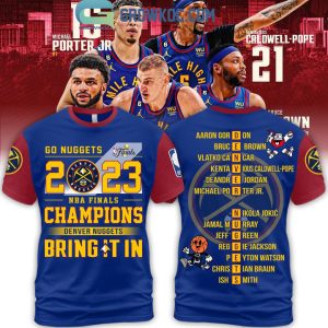 Denver Nuggets Mile High City NBA Finals Champion Shirt - Bring Your Ideas,  Thoughts And Imaginations Into Reality Today