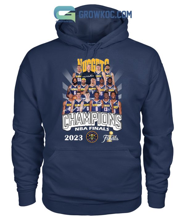 Denver Nuggets Champions NBA Finals 2023 Best Team T Shirt