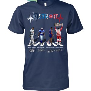 Detroit Sport Champions Abbey Road T Shirt