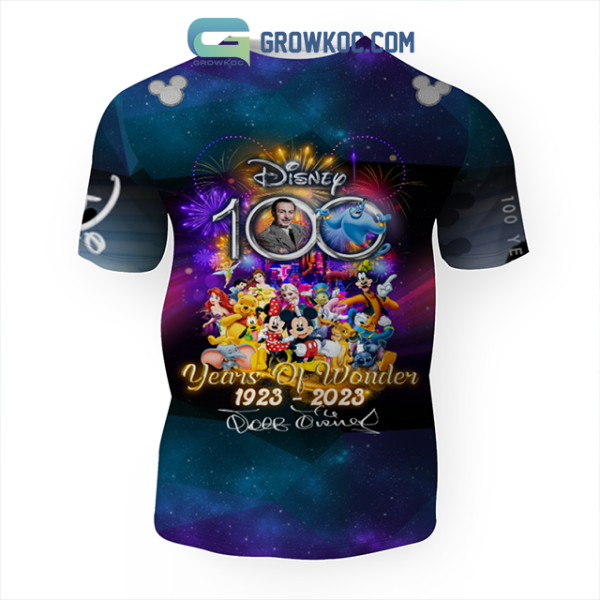 Disney 100 Years Of Wonder Celebration Happy Anniversary Hoodie T Shirt