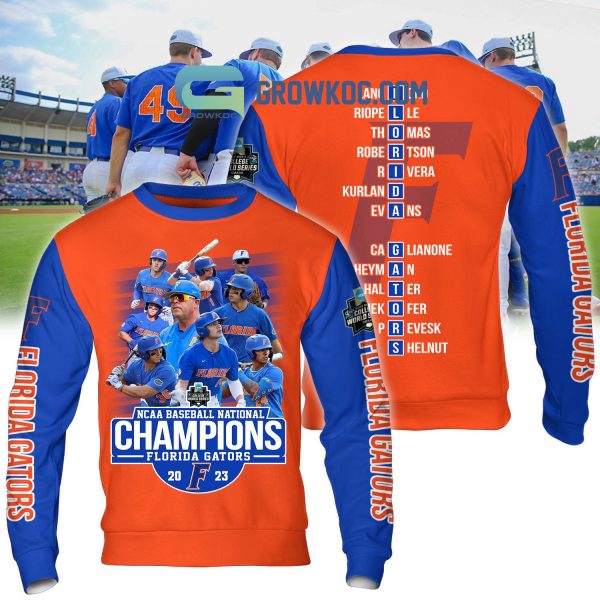 Florida Gator 2023 College World Series Baseball Hoodie T Shirt