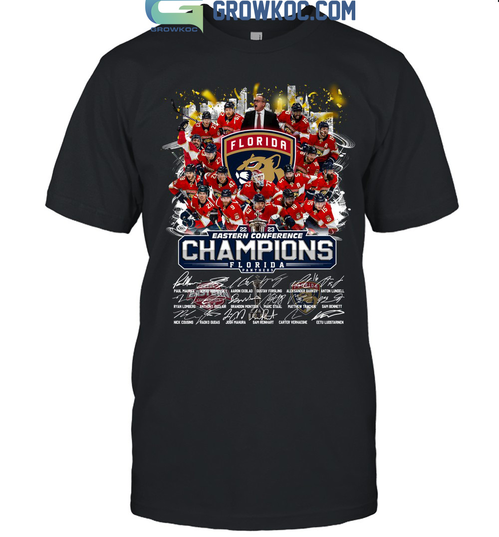 Florida Panthers NHL Eastern Conference Champions 2023 T-Shirt