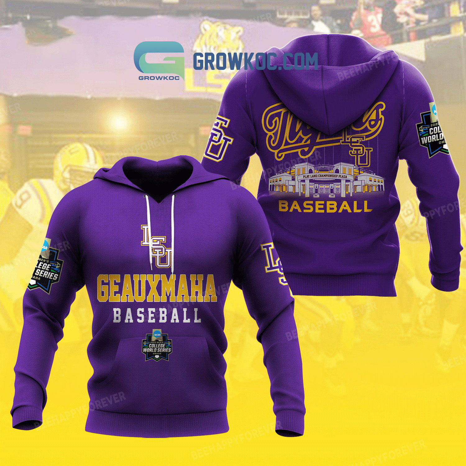 Design 2023 Bayou apparel geauxmaha tigers lsu baseball shirt, hoodie,  sweater, long sleeve and tank top