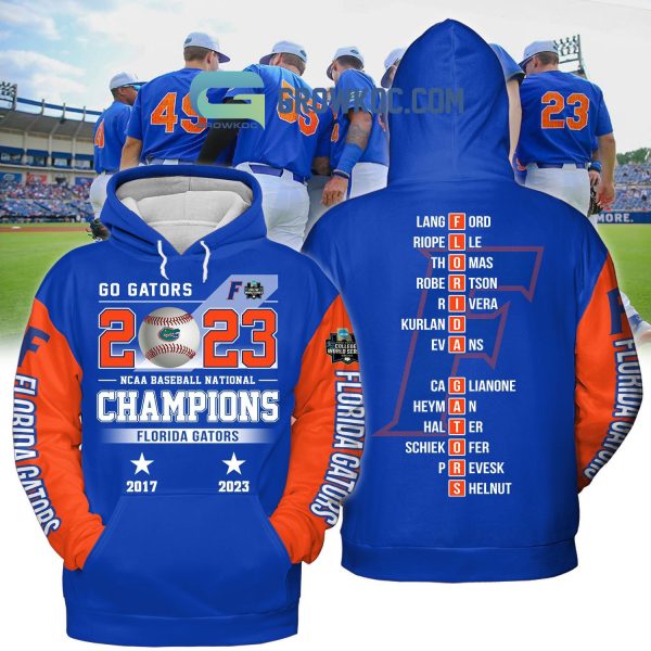 Go Gators 2023 NCAA Baseball National Champions Hoodie T Shirt
