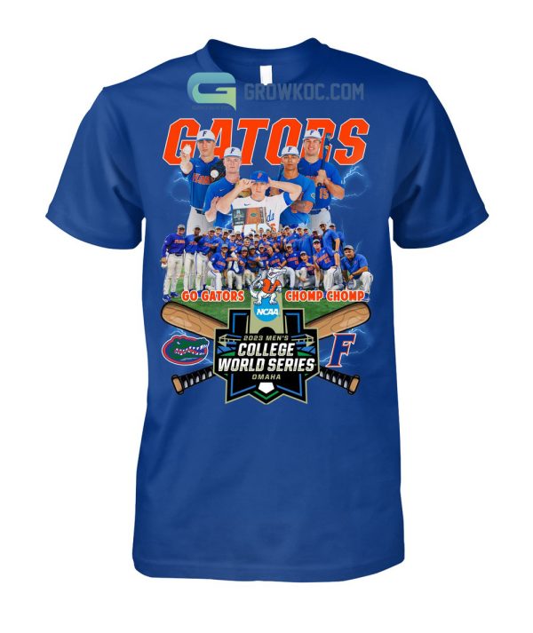 Go Gators Chomp Chomp NCAA 2023 Men’s College World Series T Shirt