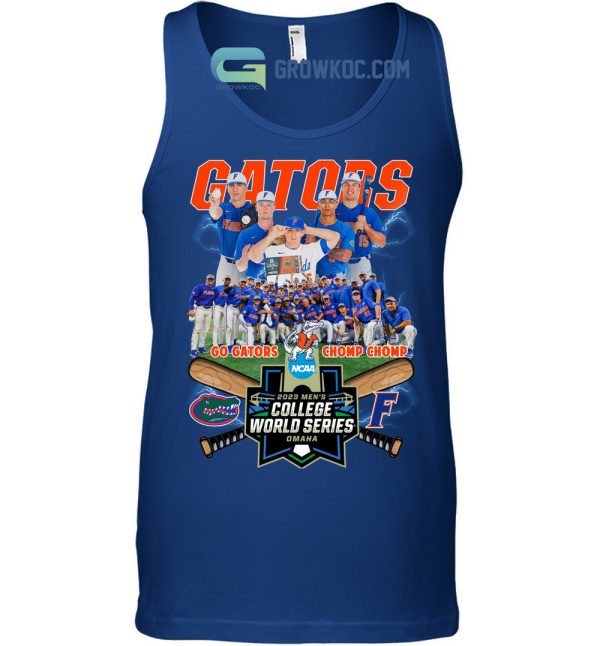 Go Gators Chomp Chomp NCAA 2023 Men’s College World Series T Shirt