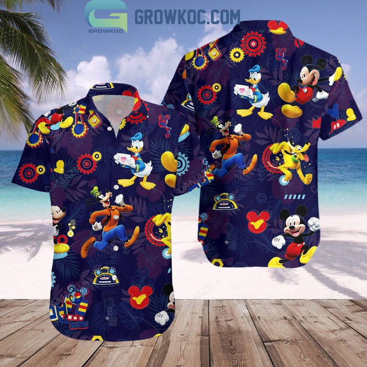 Goofy Pluto Donal Duck Walt Disney Hawaiian Shirt