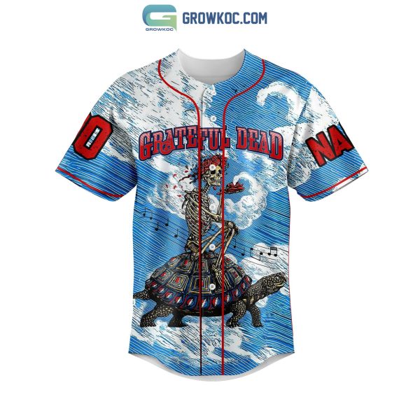 Grateful Dead If You Get Confused Just Listen To The Music Personalized Baseball Jersey
