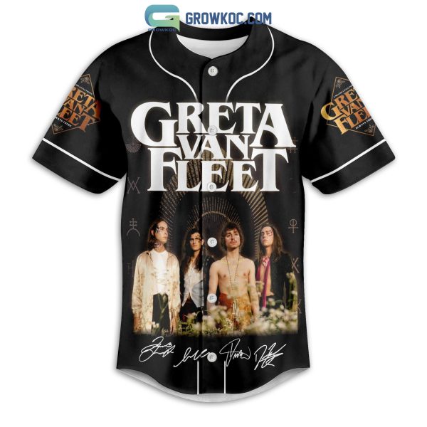 Greta Van Fleet The 2023 Starcatcher Tour Baseball Jersey