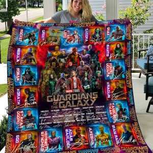 Guardians of the Galaxy Superhero Marvel Studios Fleece Blanket Quilt