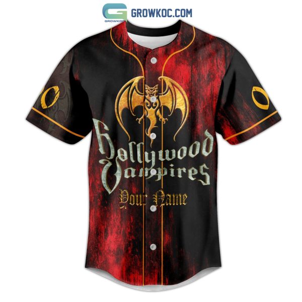 Hollywood Vampires Personalized Baseball Jersey
