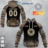 Detroit Tigers MLB Personalized Hunting Camouflage Hoodie T Shirt