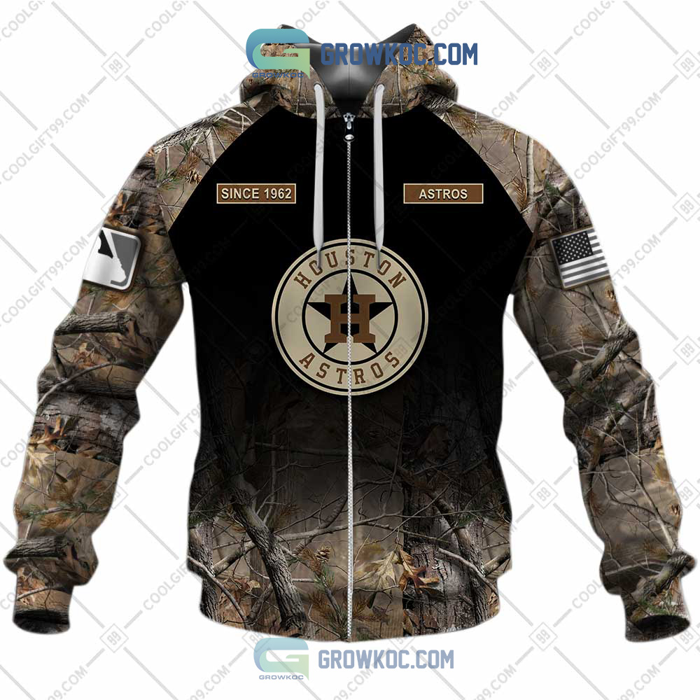 Personalized Houston Astros Camouflage Veteran 3D Hoodie - T-shirts Low  Price
