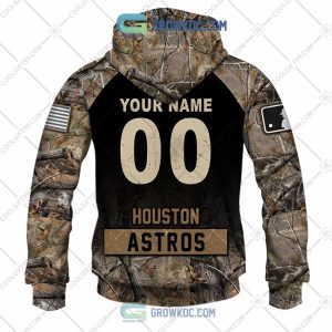 Men's Camouflage Houston Astros T-shirt Size XL