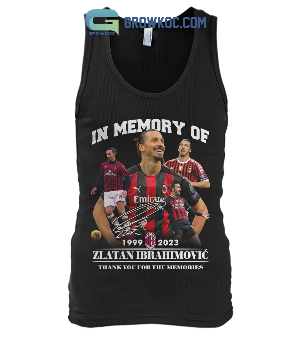 In Memory Of Zlatan Ibrahimovic 1999 2023 T Shirt