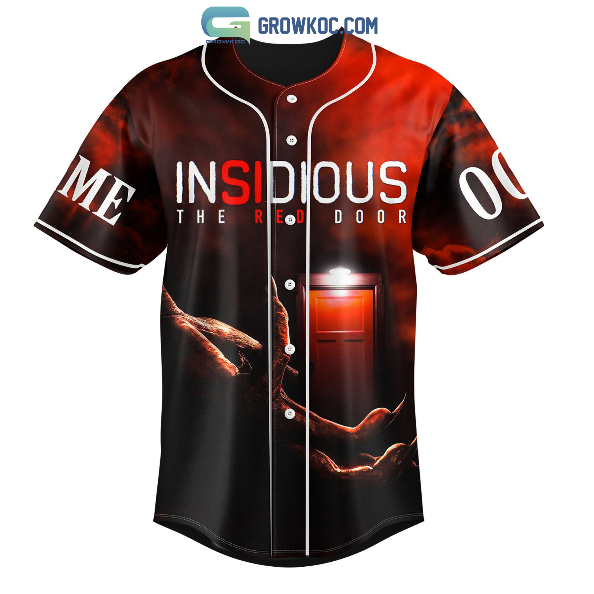 Insidious The Red Door It Ends Where It All Began Personalized Baseball Jersey