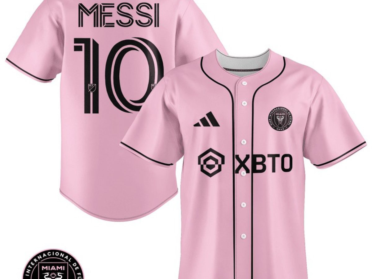 Lionel Messi Inter Miami FC The Goat Baseball Jersey - Growkoc