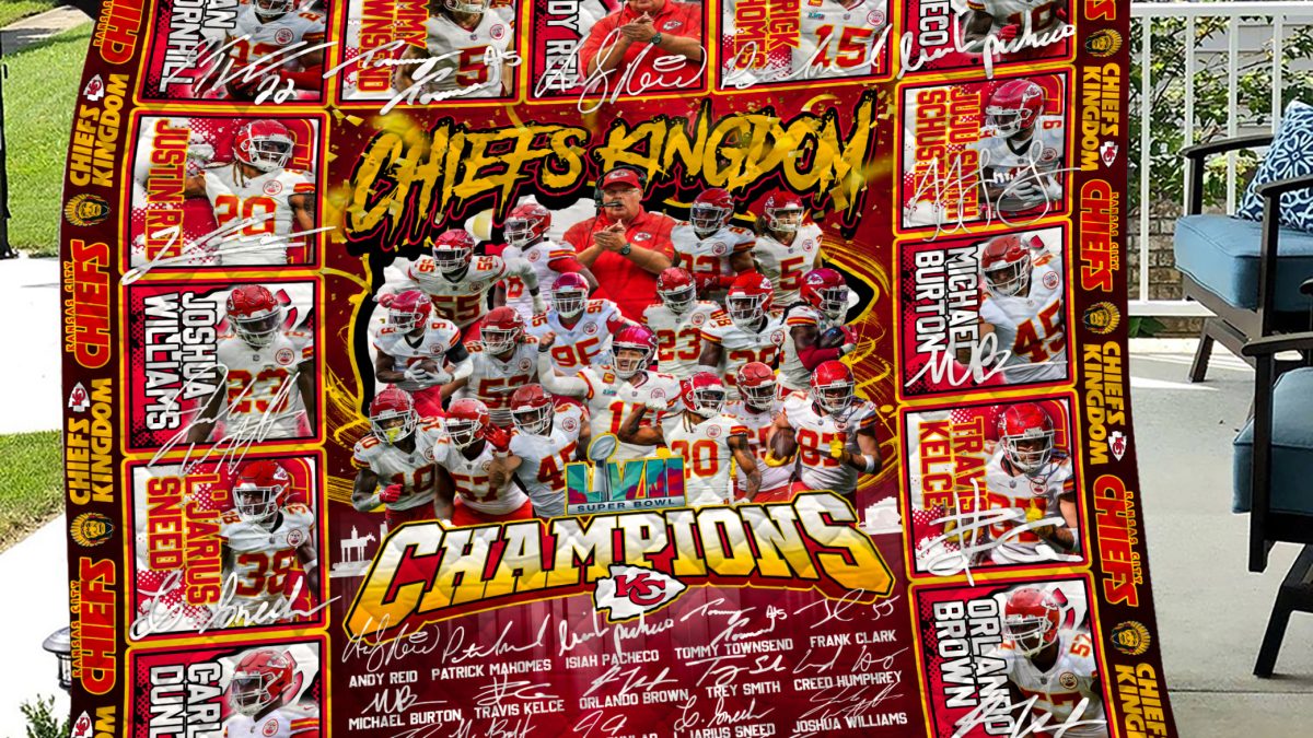 Kansas City Chiefs Afc West Super Bowl 2021 Division Champions Hooded  Blanket Model a11511 