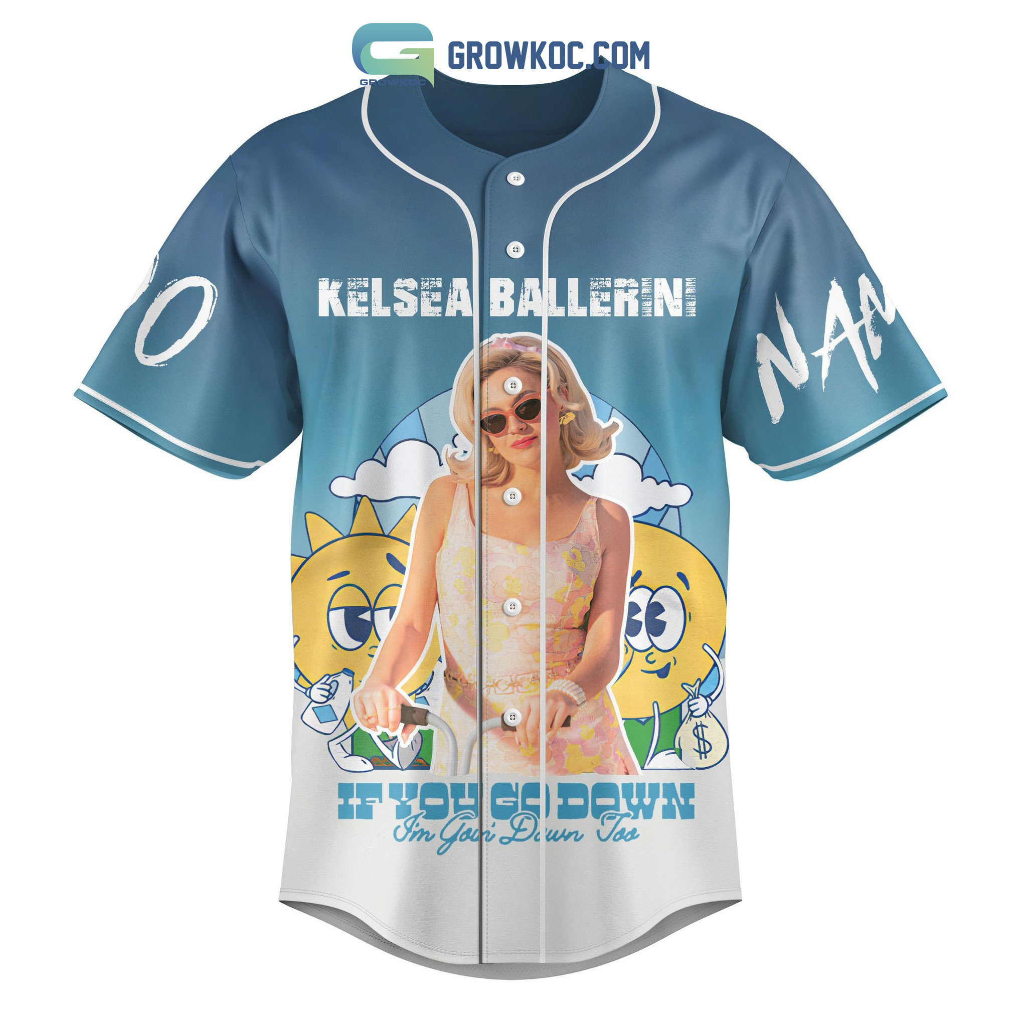 Kelsea Ballerini Heartfirst Tour Personalized Baseball Jersey
