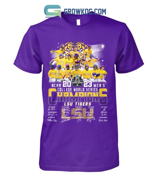 LSU Tigers NCAA 2023 Men’s College World Series Champions T Shirt