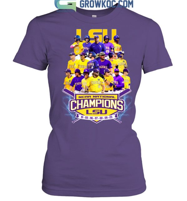 LSU Tigers NCAA National Champions T Shirt