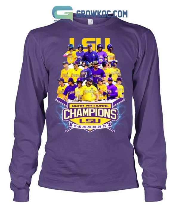 LSU Tigers NCAA National Champions T Shirt