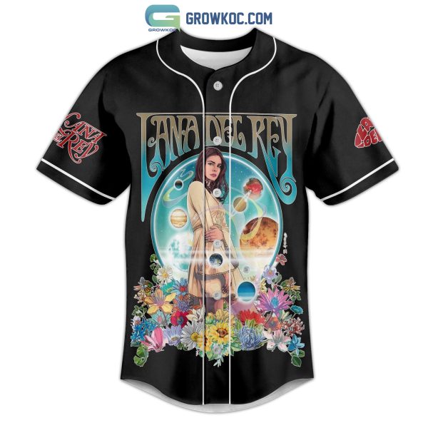 Lana Del Rey Did You Know That There’s A Tunnel Under Ocean Blvd Black Design Baseball Jersey