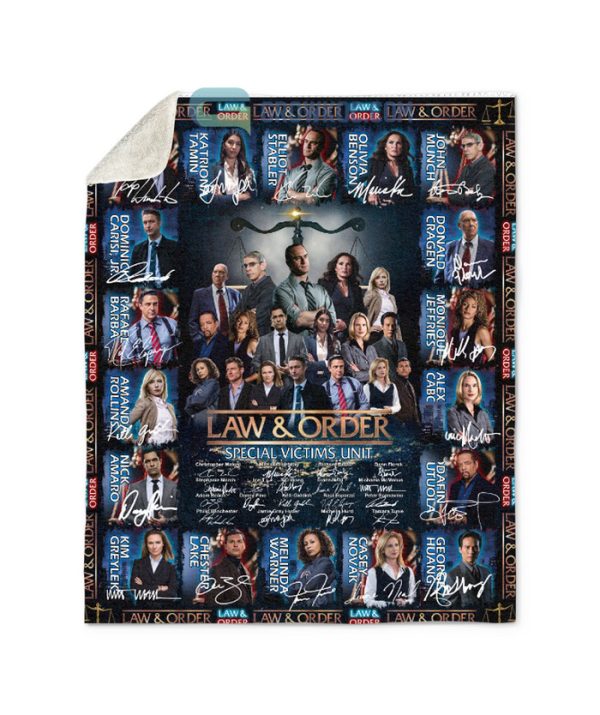 Law And Order Special Victims Unit Fleece Blanket Quilt