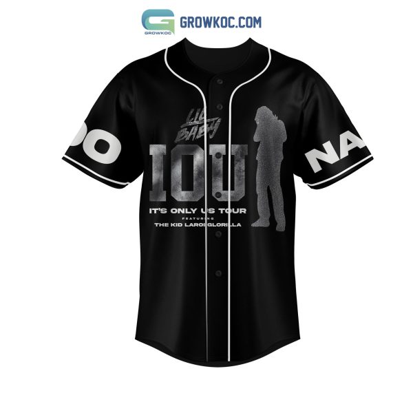 Lil Baby IOS It’s Only Us Tour 2023 Personalized Baseball Jersey
