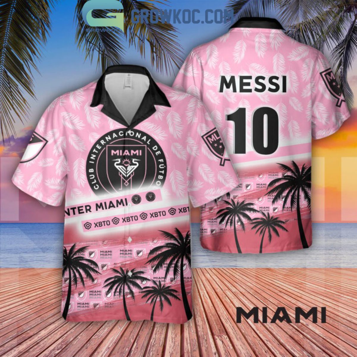 Messi 10 Inter Miami FC Black Design Baseball Jersey - Growkoc