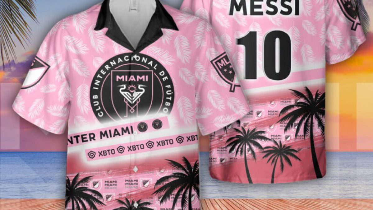 Lionel Messi Inter Miami CF Print 3D Hawaiian Shirt For True Fans