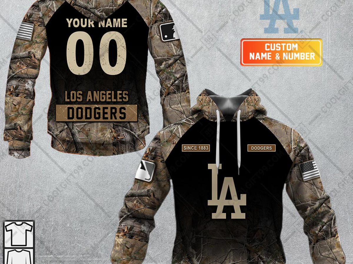 Los Angeles Dodgers All Over Print Fleece Sweater 21 / XL