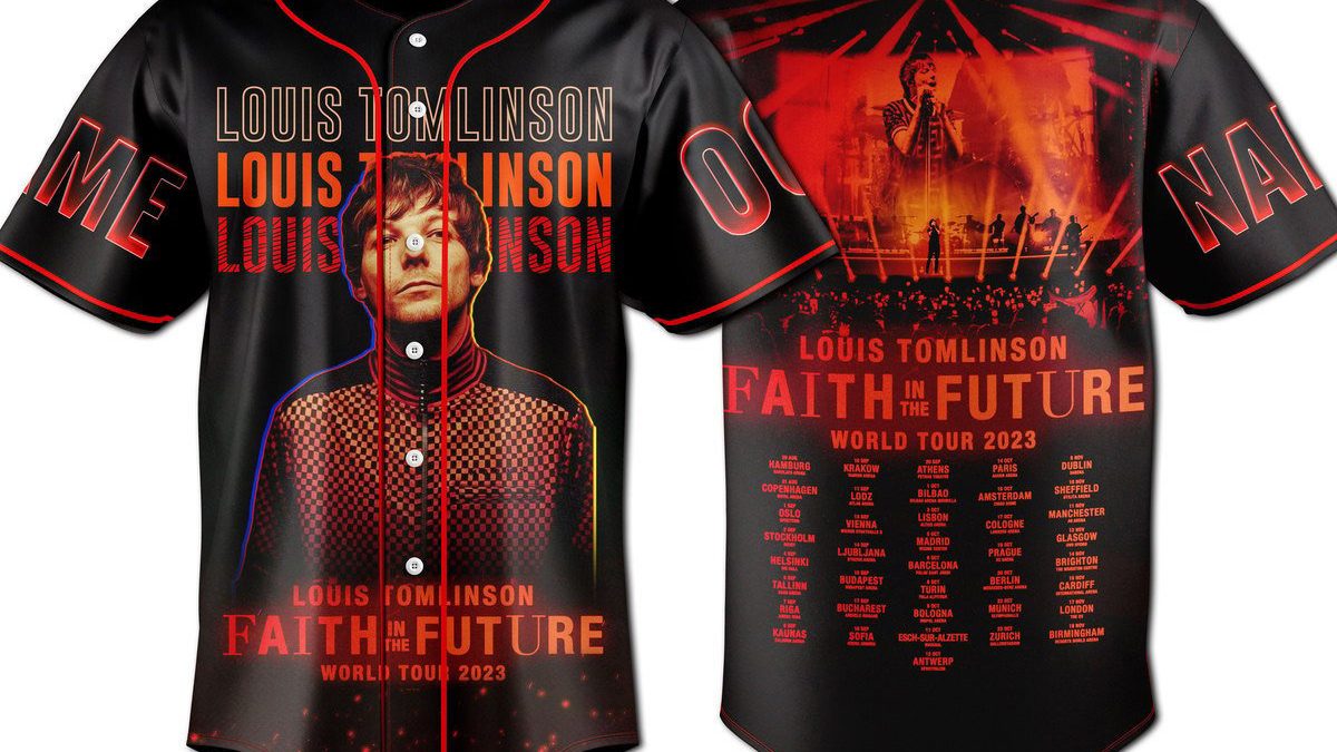 Official Louis Tomlinson Tour 2023 Faith In The Future World Tour, Louis  Tomlinson Merch - Ink In Action