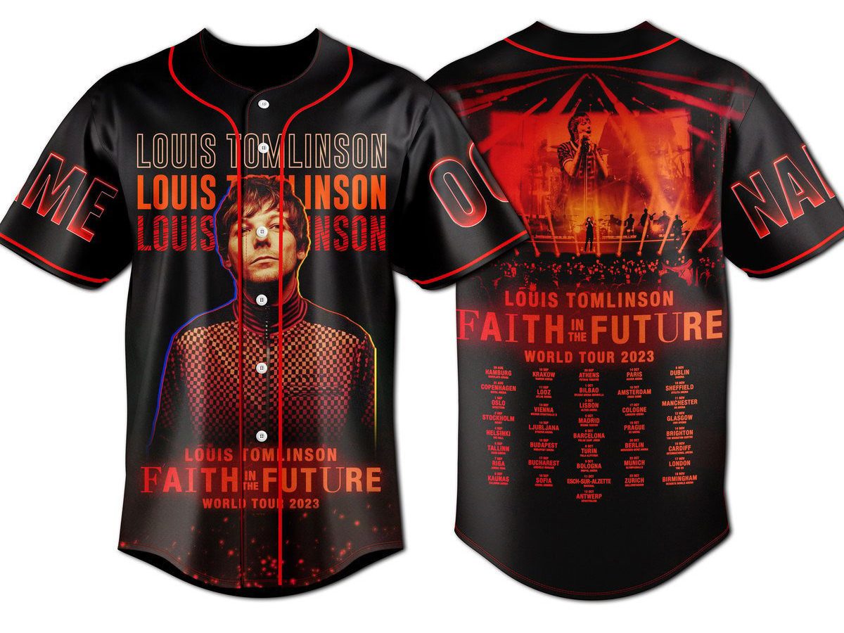 Louis Tomlinson Faith In The Future World Tour 2023 Green Hoodie