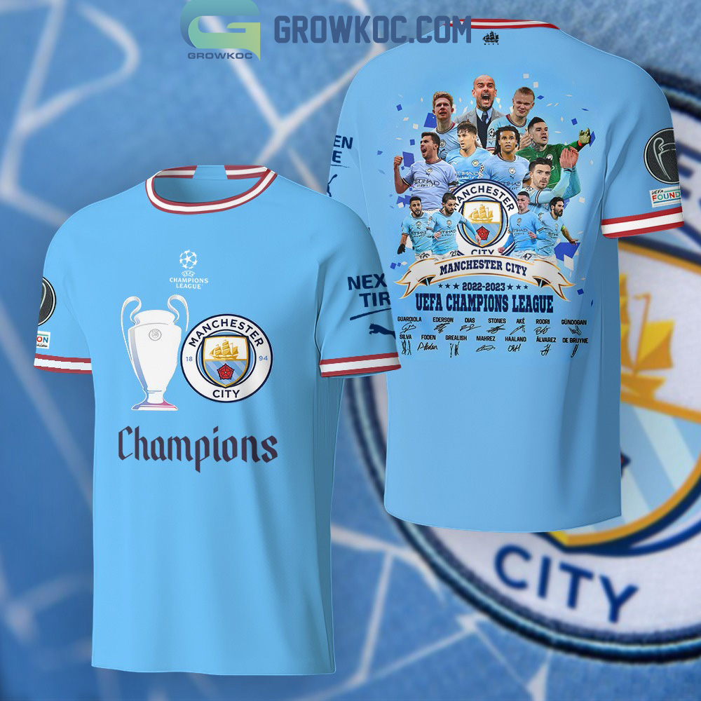 Manchester City EPL Champions 2022-2023 Hawaiian Shirt - Growkoc